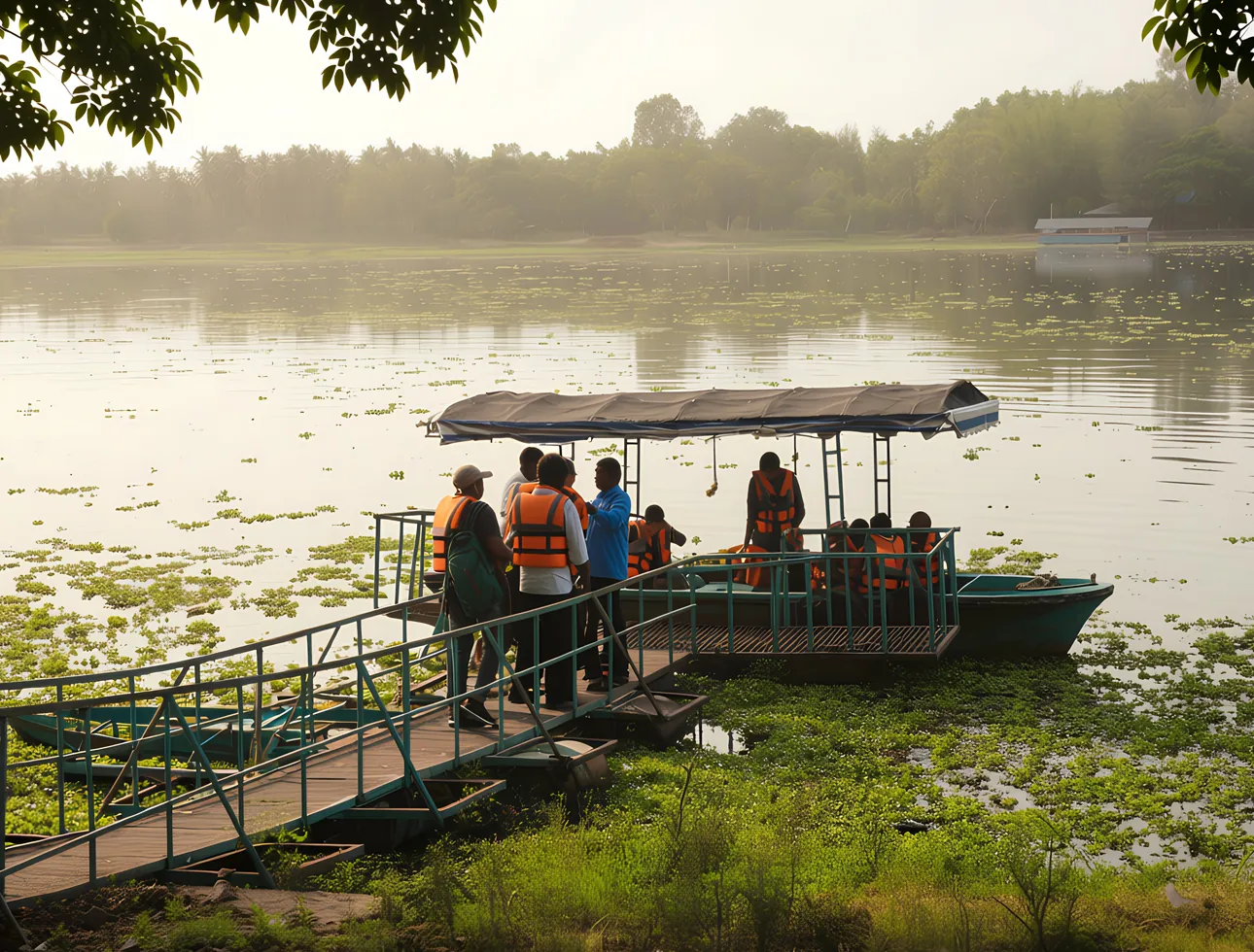 boating and kayaking images Jaladhama backwater resort